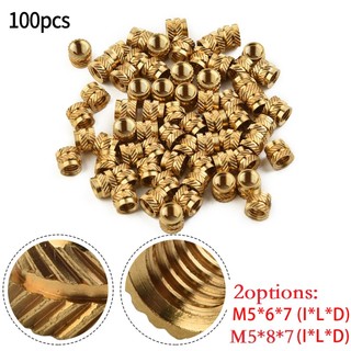 Set 100 ốc vít bằng đồng thau tự dính m5