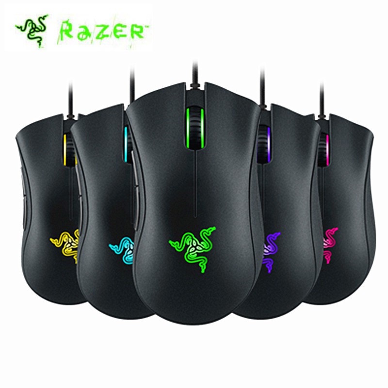 Chuột razer deathadder Chơi game lolcf ergonomic 10000dpi