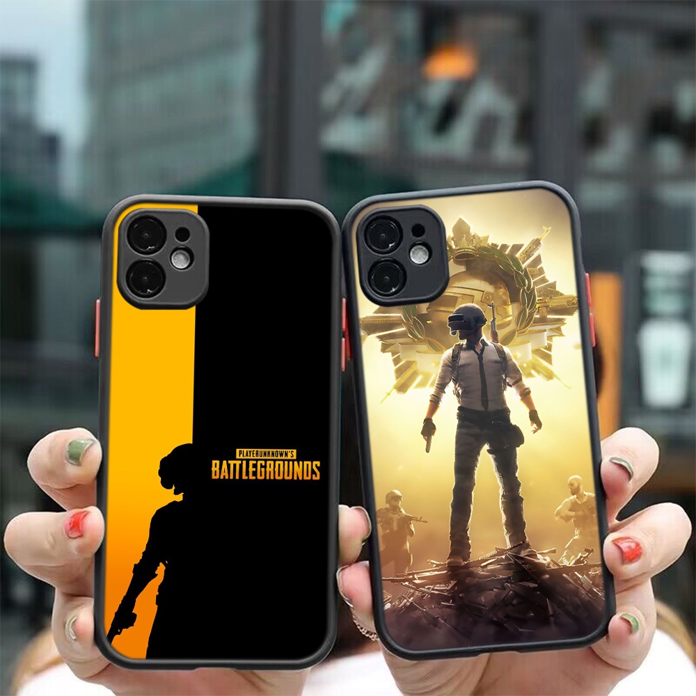 Ốp Điện Thoại Mềm In Hình Trò Chơi Pubg t150 Cho iphone 14 pro max 15 plus