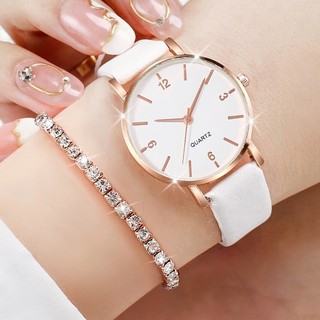 Đồng Hồ quartz Nữ Dây Da Thời Trang