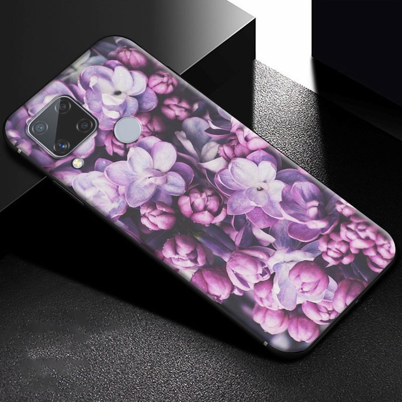 Ôp Điện Thoại tpu Dẻo Họa Tiết Hoa Hồng Xinh Xắn Cho vivo y17 y12 y15 2020 y11 y20 y19 y11s y12s y20i y20s