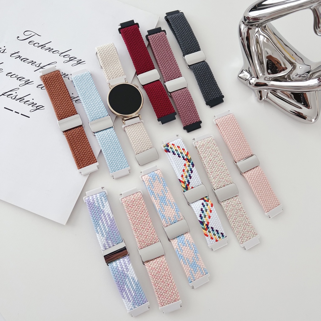 Dây nylon Bện Với Khóa Nam Châm 41mm Cho Đồng Hồ huawei gt 4 gt 4 41mm