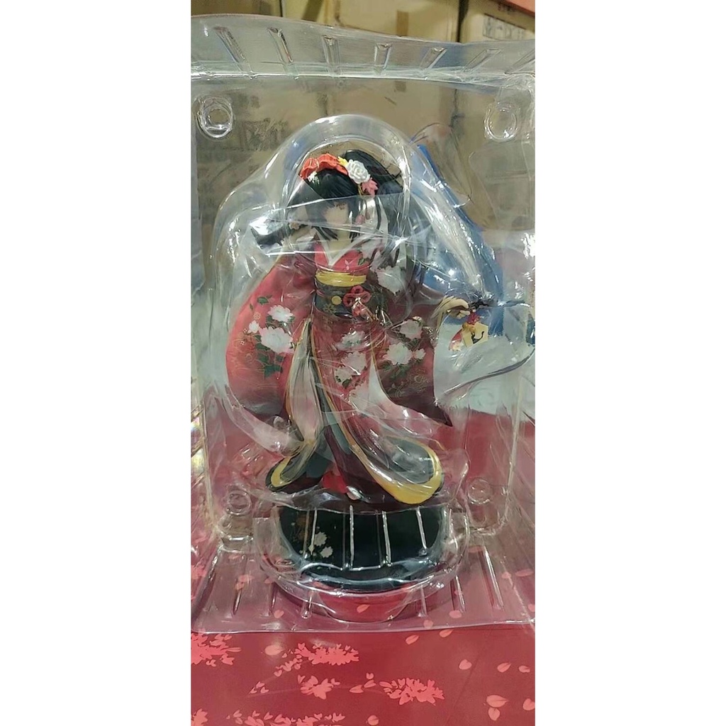 Kadokawa Mô Hình Nhân Vật Anime dating battle tokisaki Kurungsan Mặc kimono Xinh Xắn