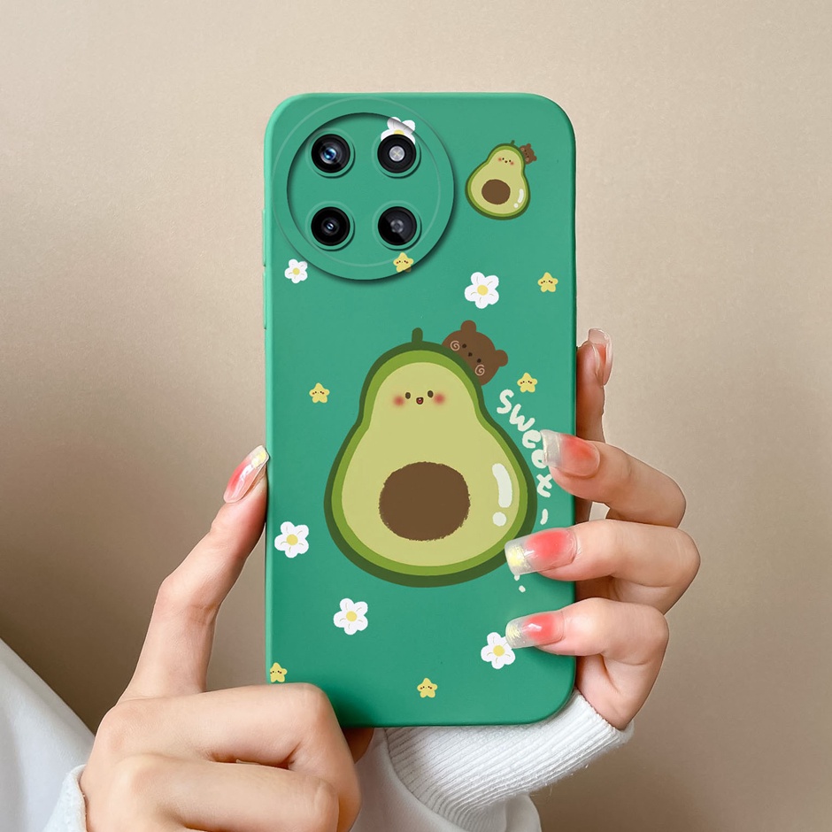 Ốp Điện Thoại Silicon Siêu Mỏng Chống Sốc In Họa Tiết Bươm Bướm Dễ Thương Dành Cho oppo realme 11 4g realme 11 4g