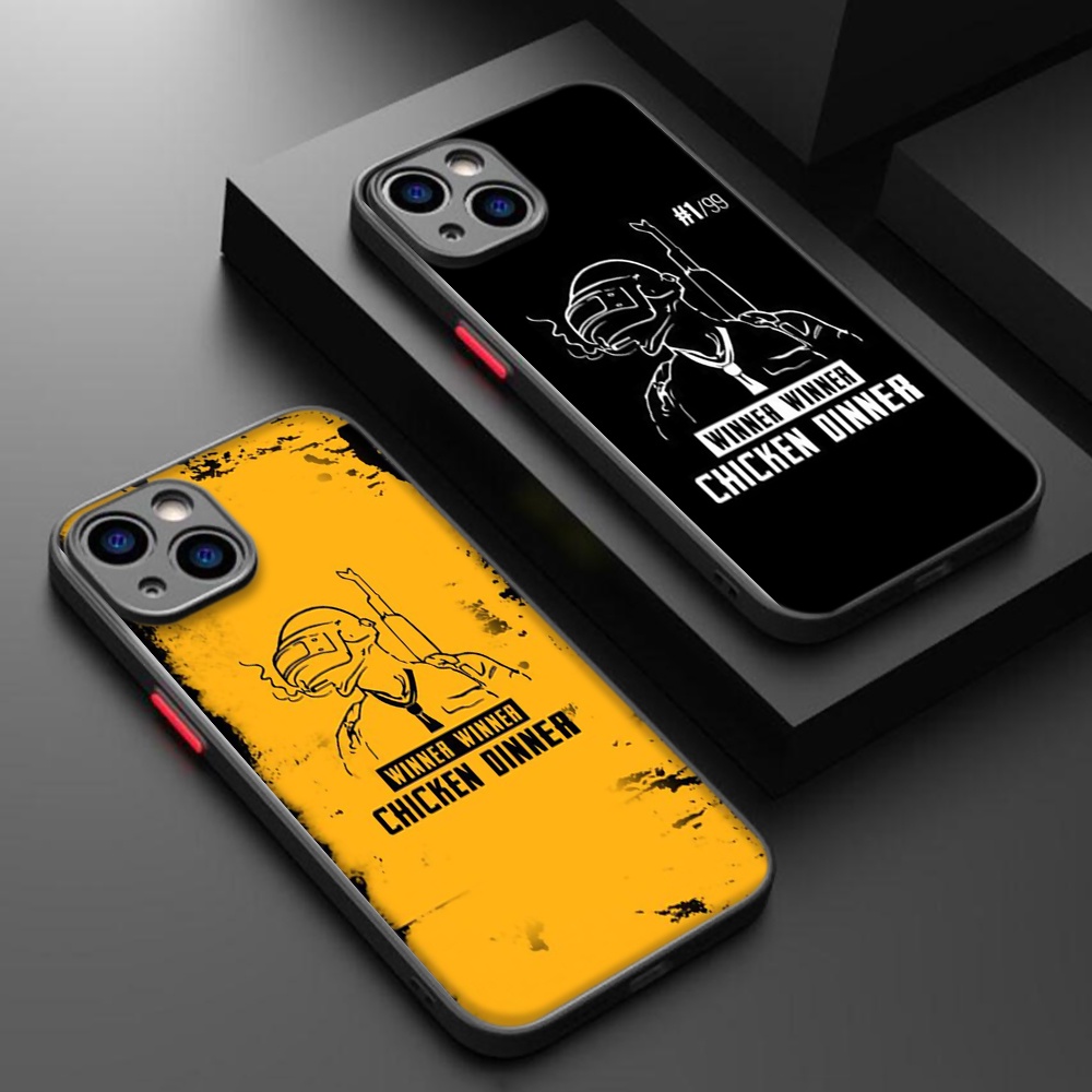 Ốp Điện Thoại Mềm In Hình Trò Chơi Pubg t150 Cho iphone 14 pro max 15 plus