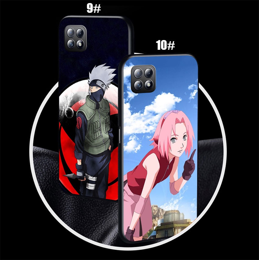Ốp Điện Thoại Silicon Dẻo Họa Tiết Hoạt Hình naruto sasuke itachi uchiha Cho realme c17 c20 c21 c25 5g x lite bo67