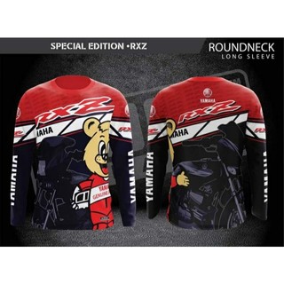 Rxz áo thun / áo thun baju tay dài đi xe máy / xe đạp yamaha