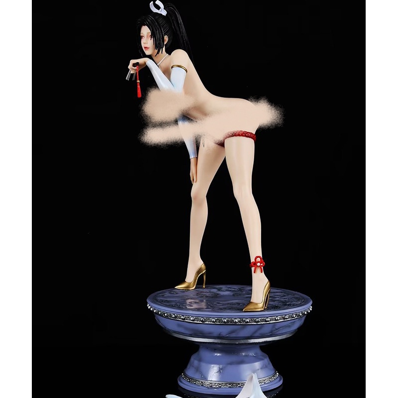 Tượng Mô Hình Nhân Vật shiranui Và Cô Gái Rồng gk miss tea