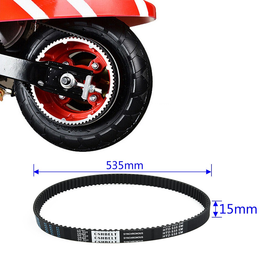 Dây Đai Cao Su Đen 5m-535-15 Chuyên Dụng Cho Xe Điện yte mini