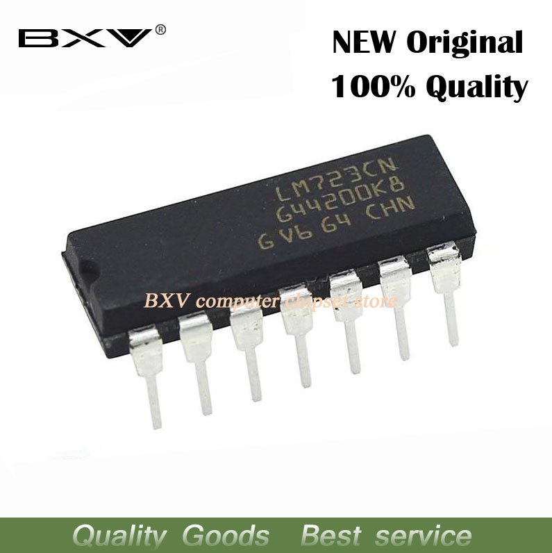 Bộ 10 Linh Kiện Điều Chỉnh Điện Áp uc723l = lm723cn dip14 lm723 dip-14 mc1723cp ic