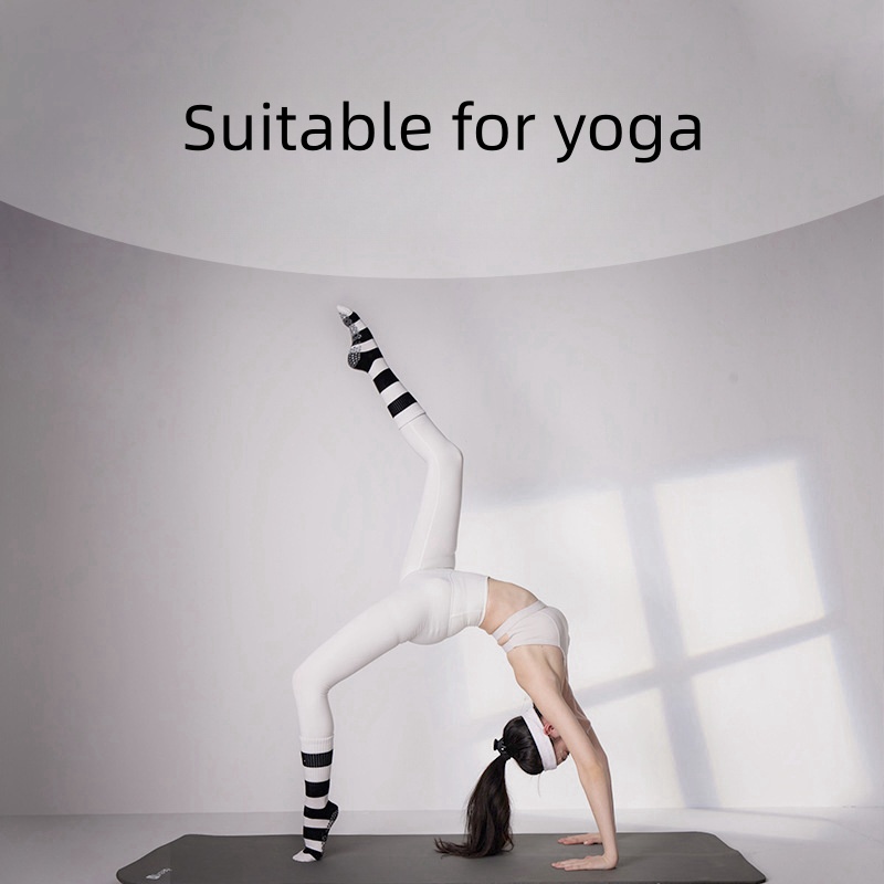 Dualswish Vớ Ống Rộng Co Giãn Chống Trượt Thoáng Khí Dành Cho Nữ Tập yoga / Nhảy Múa