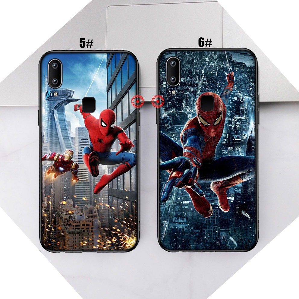 Ốp Điện Thoại Silicon Dẻo Họa Tiết spiderman Cho realme c30 c11 2021 c21y c25y v11 v11s narzo 50i bo55