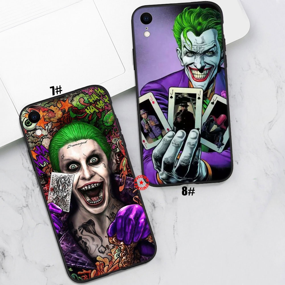 Ốp Điện Thoại Silicon Dẻo Họa Tiết Hoạt Hình joker Cho iphone 11 pro max xr se 2020 bo34