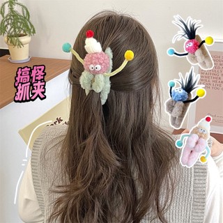 Kẹp tóc hình cá mập nhồi bông nhiều màu dễ thương