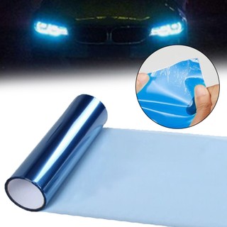 Cuộn Phim Vinyl MàU Xanh Dương DáN BảO Vệ ĐèN Pha Xe Hơi 30 * 60cm