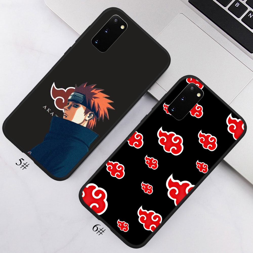 Bo5 Ốp Điện Thoại Silicon Dẻo In Hình anime naruto akatsuki Cho samsung a41 a51 a71 a81 a10
