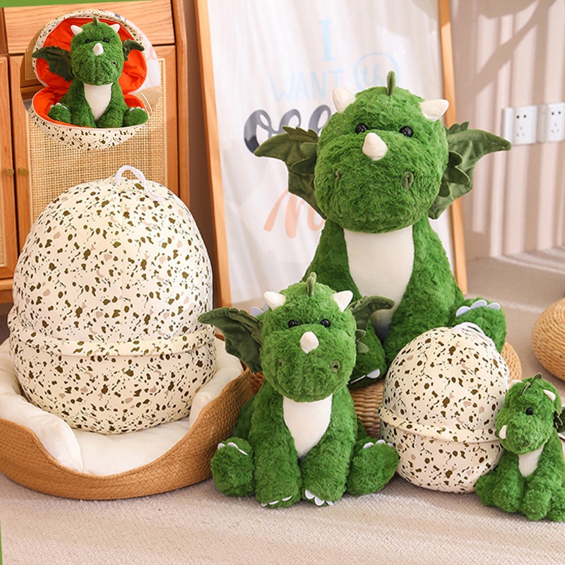 HYC Humey Hoạt Hình Quả Trứng Khủng Long Nhồi Bông Thương Hiệu logo Lý Tưởng Để Chơi Trò Chơi Và Tưởng Tượng