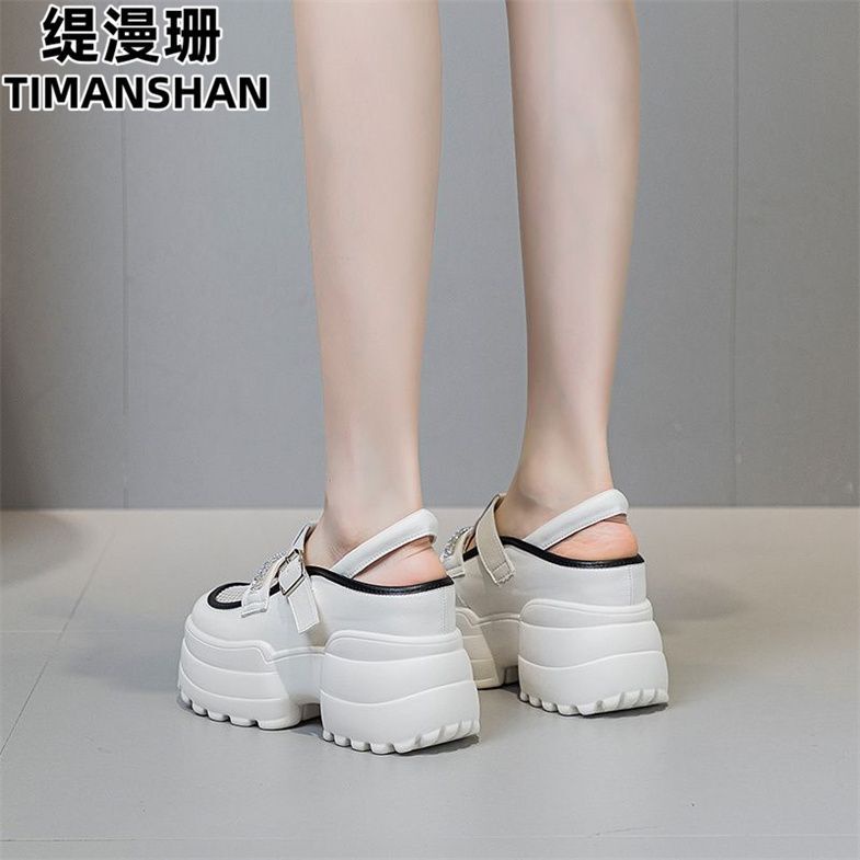 Sandal Đế Dày Siêu Nhẹ Thoáng Khí Thời Trang Mùa Hè Mới Cho Nữ