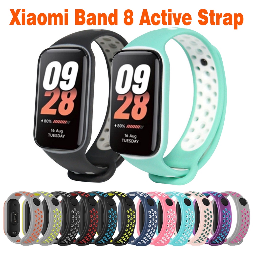 Silicone Dây Đeo Thay Thế Bằng Silicon Cho xiaomi mi band 8 active 8 xiaomi mi band 8 active