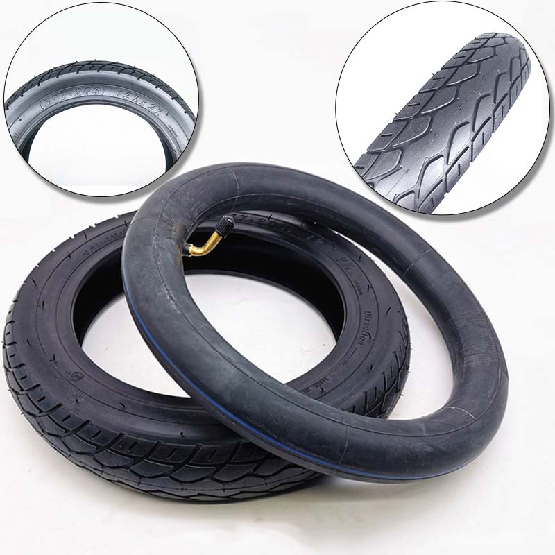 (HUND) Bộ Lốp Xe Điện 12-1 / 2 "x 2-1 / 4" (57-203 / 62-203) Chất Lượng Cao