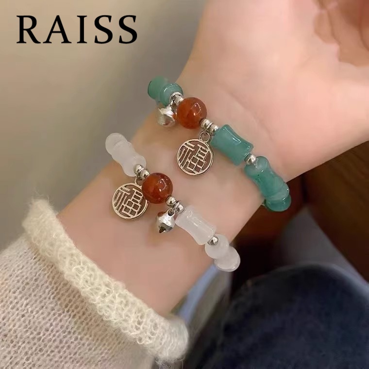 Vòng Tay Chuỗi Hạt Đá opal Hình Bướm Dễ Thương Cho Nữ