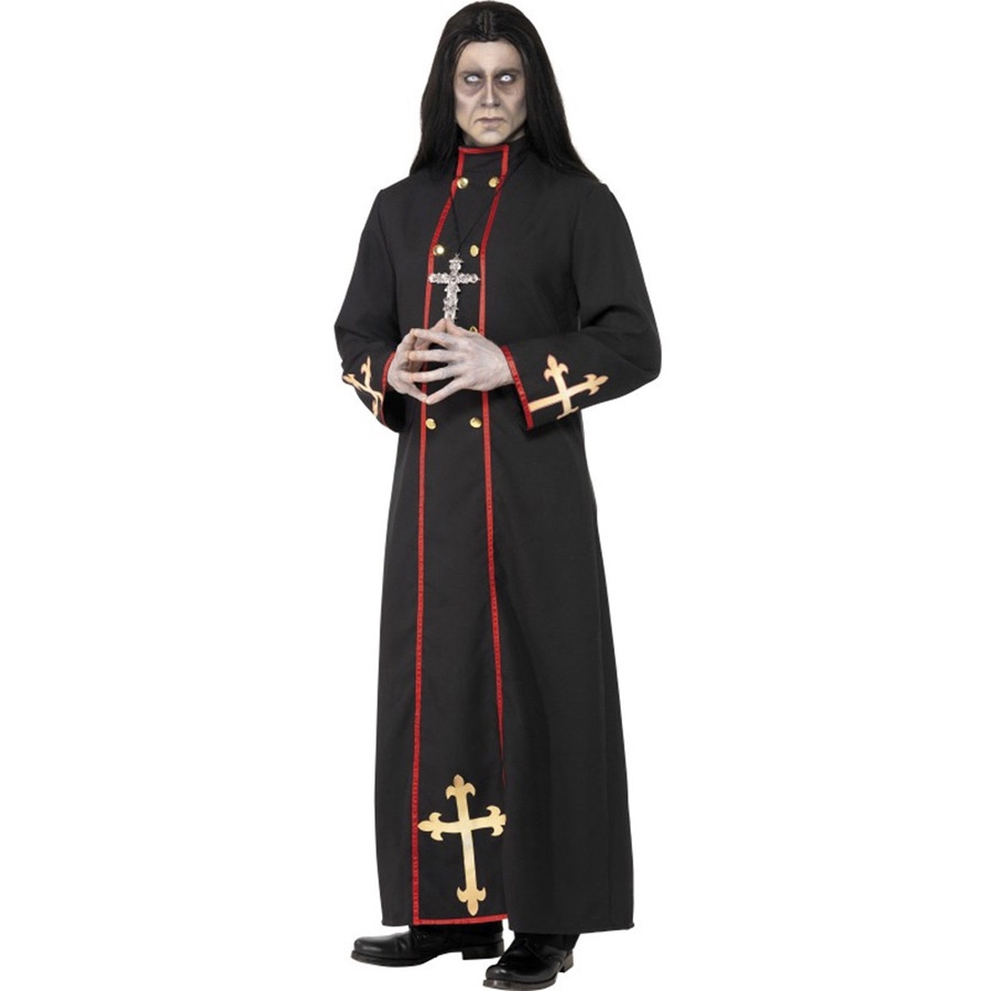 Áo Choàng Hóa Trang Thầy Công Giáo Dịp halloween Cho Nam