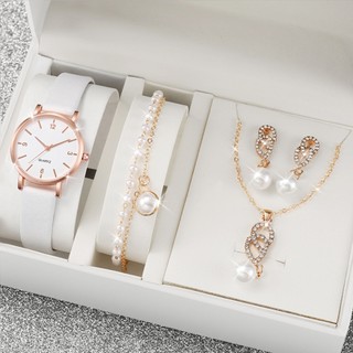 Đồng Hồ quartz Nữ Dây Da Thời Trang