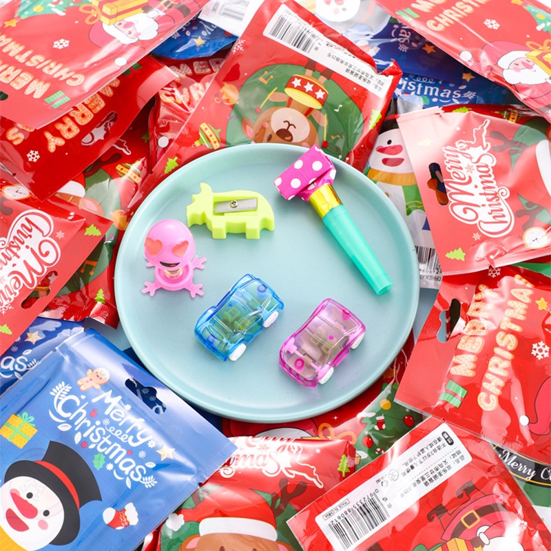 Hộp Quà Giáng Sinh Bất Ngờ Sáng Tạo Nhỏ Nhắn May Mắn Cho Trẻ Mẫu Giáo / Văn Phòng Phẩm Quà Tặng Giáng Sinh