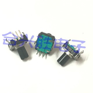 2 chiếc ec12 loại quay mã hóa 24 định vị xung kỹ thuật số điện áp âm lượng âm thanh mã hóa công tắc trục chiều dài 10mm