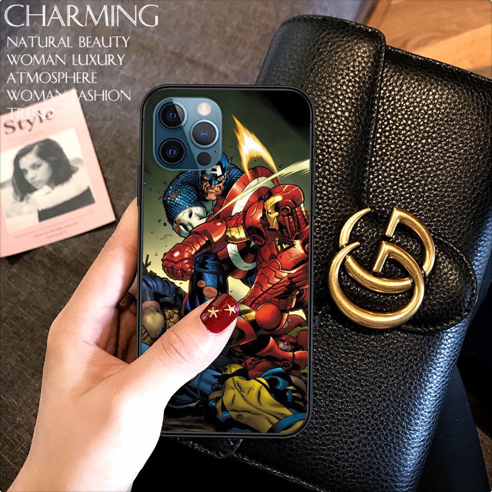 Ốp Điện Thoại Silicon tpu Mềm Hình logo marvel g161 Cho oppo reno 8t 8 a98 a96 a79 5g