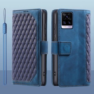 Bao da điện thoại dạng ví nắp lật cho vivo v20 2021 v20 v2025 vivo v20 pro se vivo y70 2020