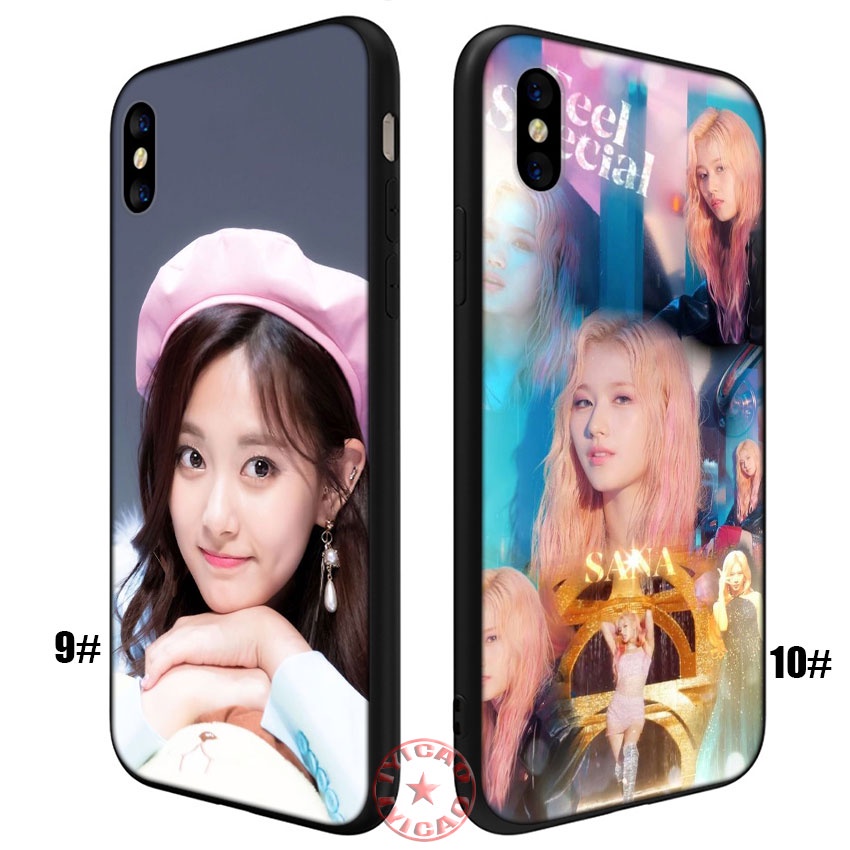 Ốp Điện Thoại Silicon Dẻo In Hình Nhóm Nhạc twice Cho iphone 14 plus pro max bo66