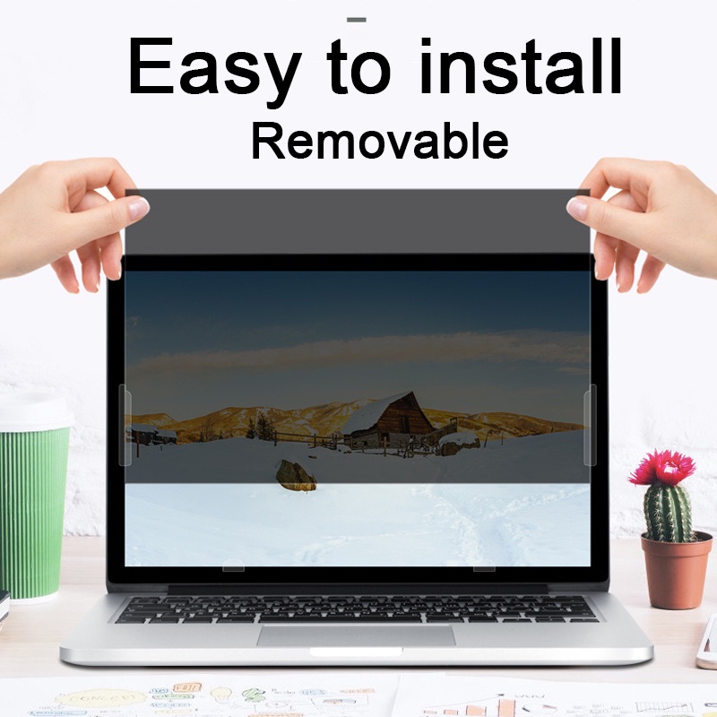 Miếng Dán Bảo Vệ Màn Hình laptop 14 15.6 16 17 "inch macbook air pro 13 Chống Nhìn Trộm