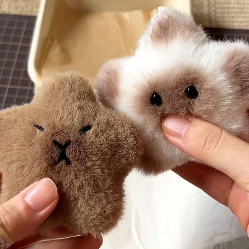 Móc Khóa Hình Chú Cá Nhồi Bông Dễ Thương Dùng Trang Trí