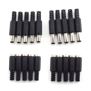 5 Chiếc 10 Chiếc DC Nữ Nam Nguồn Điện Cắm Kết Nối 5.5mm x 2.1mm 5.5x2.5mm Nữ Jack Ổ Cắm Adapter Dây 5525 5521.VN