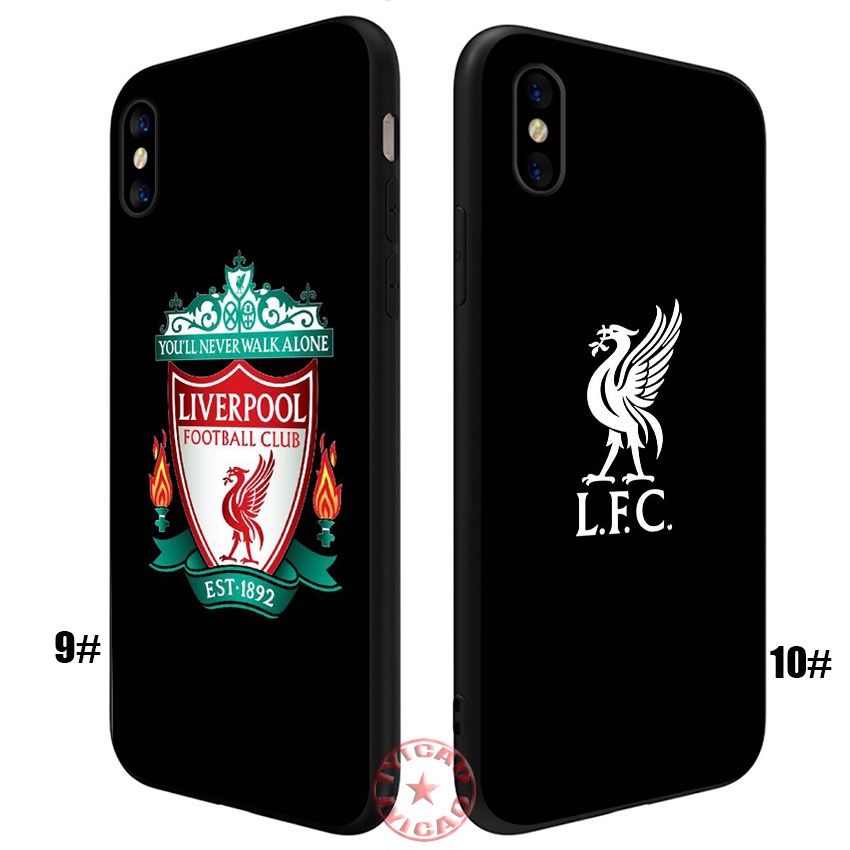Ốp Điện Thoại Silicon Dẻo Họa Tiết Logo Đội Bóng liverpool Cho iphone 11 pro max xr se 2020 bo38