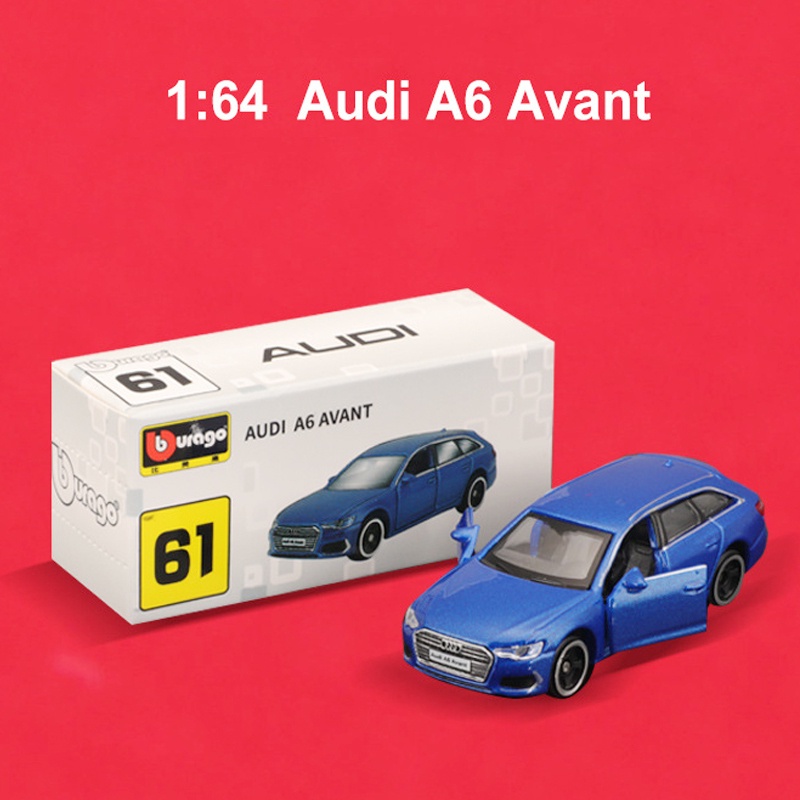 Bburago Mô Hình Xe Ô Tô audi a6 avant bugatti chiron Tỉ Lệ 1: 64