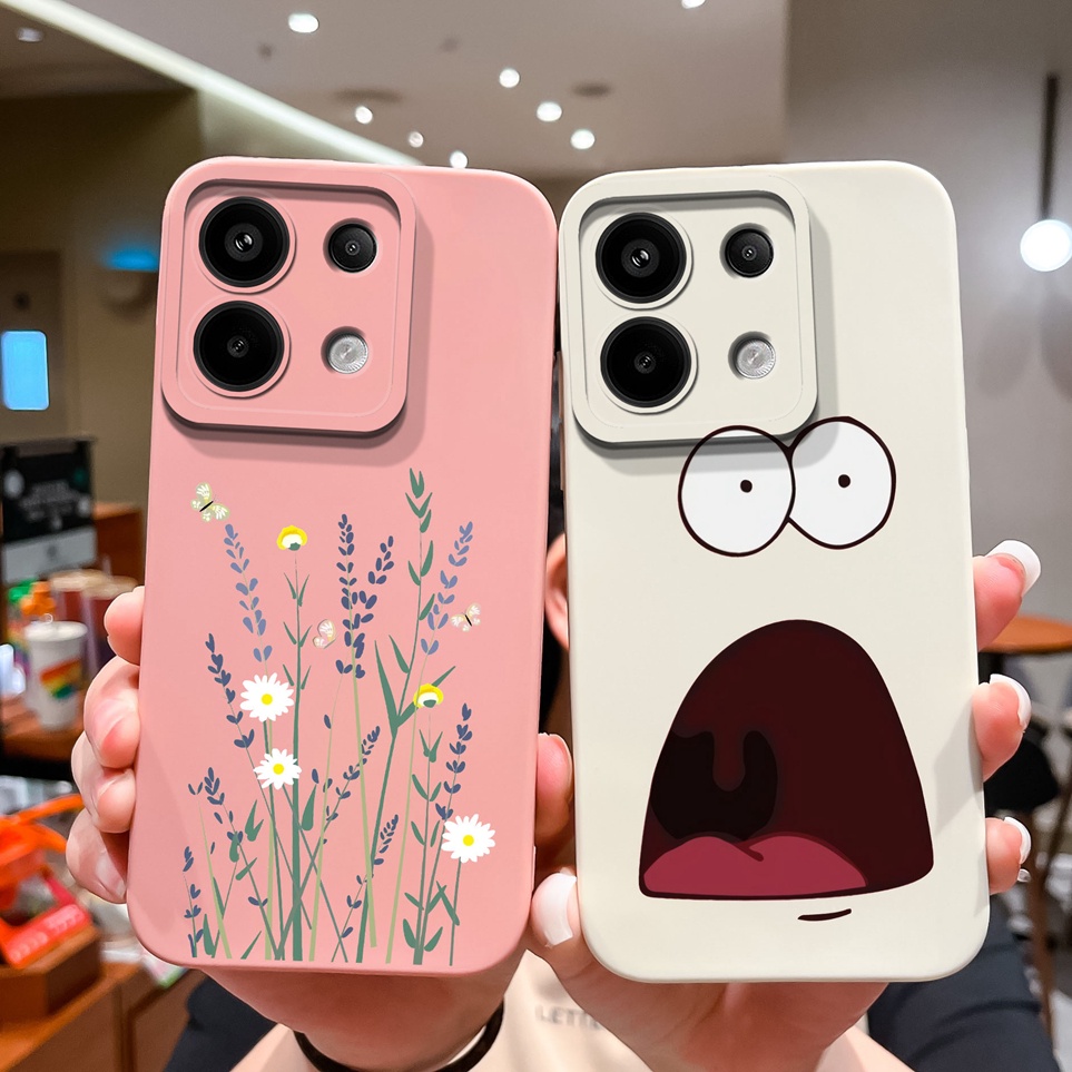 Ốp Điện Thoại Silicon Mềm Chống Sốc Hình Hoa Cho xiaomi redmi note 13 pro 13 pro + 5g note 13pro 13p