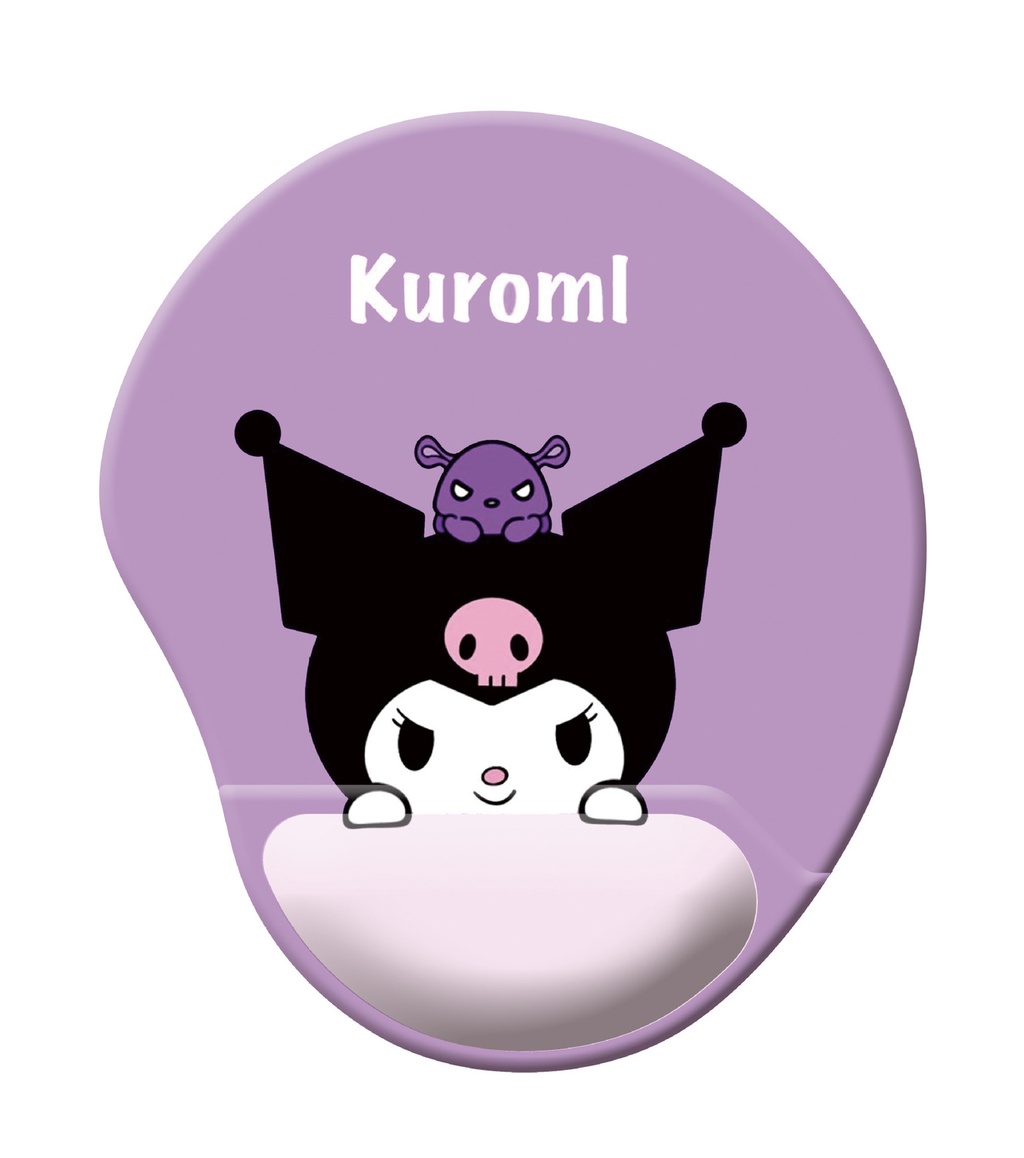 Sanrio Tấm Lót Chuột Máy Tính Bằng Silicon Dày Chống Trượt Họa Tiết Hoạt Hình kuromi Cinnamoroll Dễ Thương