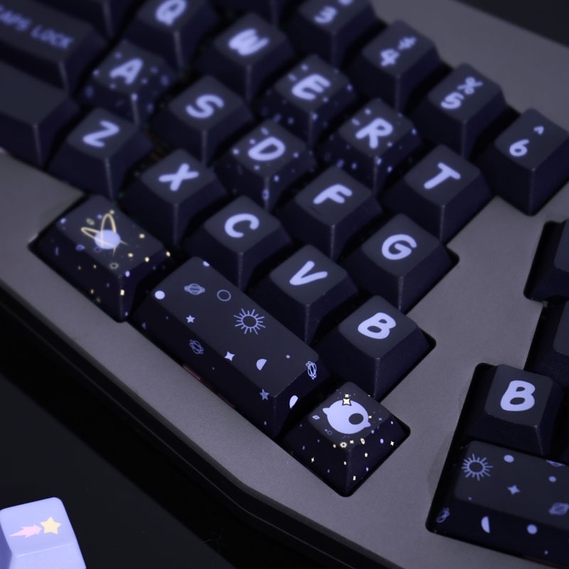Gmk Nắp Phím 152 Phím Chủ Đề Không Gian odyssey cherry profile Mới Cho Bàn Phím cherry mx