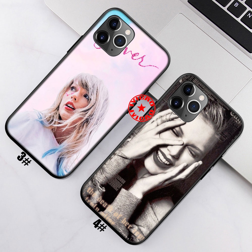 Ốp Điện Thoại Silicon Mềm Hình Ca Sĩ taylor swift bo53 Cho iphone xs 13 pro max mini