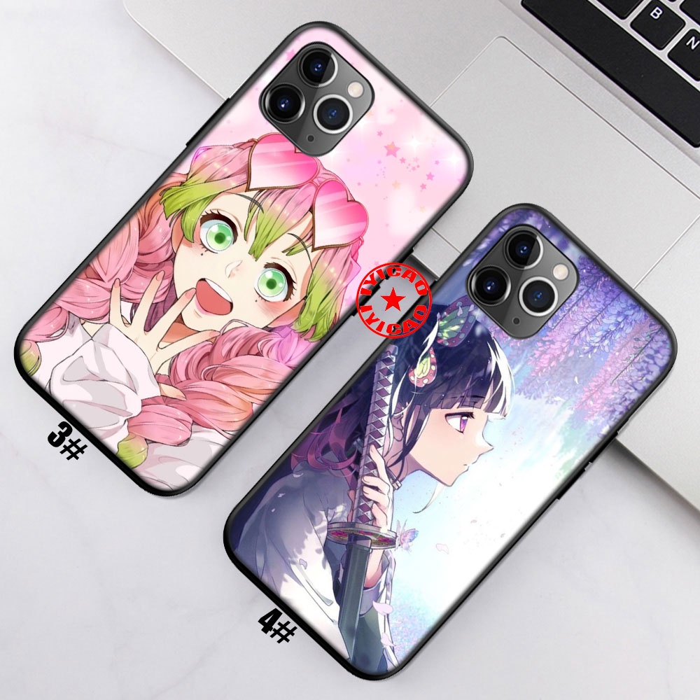 Ốp Điện Thoại Silicon Dẻo In Hình demon slayer kimetsu no yaiba Cho iphone 14 plus pro max