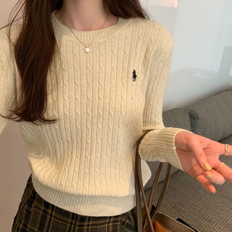 Áo sweater Cổ Tròn Mềm Mại Thời Trang Cá Tính 68009