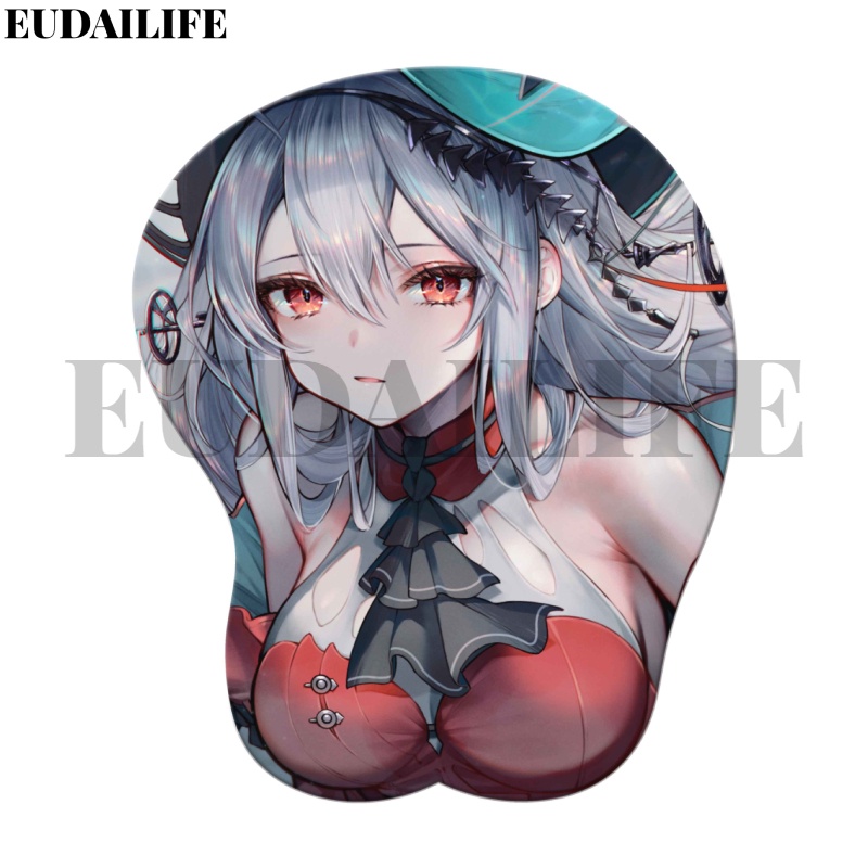 Arknights Miếng Lót Chuột Bằng Silicon Mềm Hình Steven Wurtur mudrock 3d