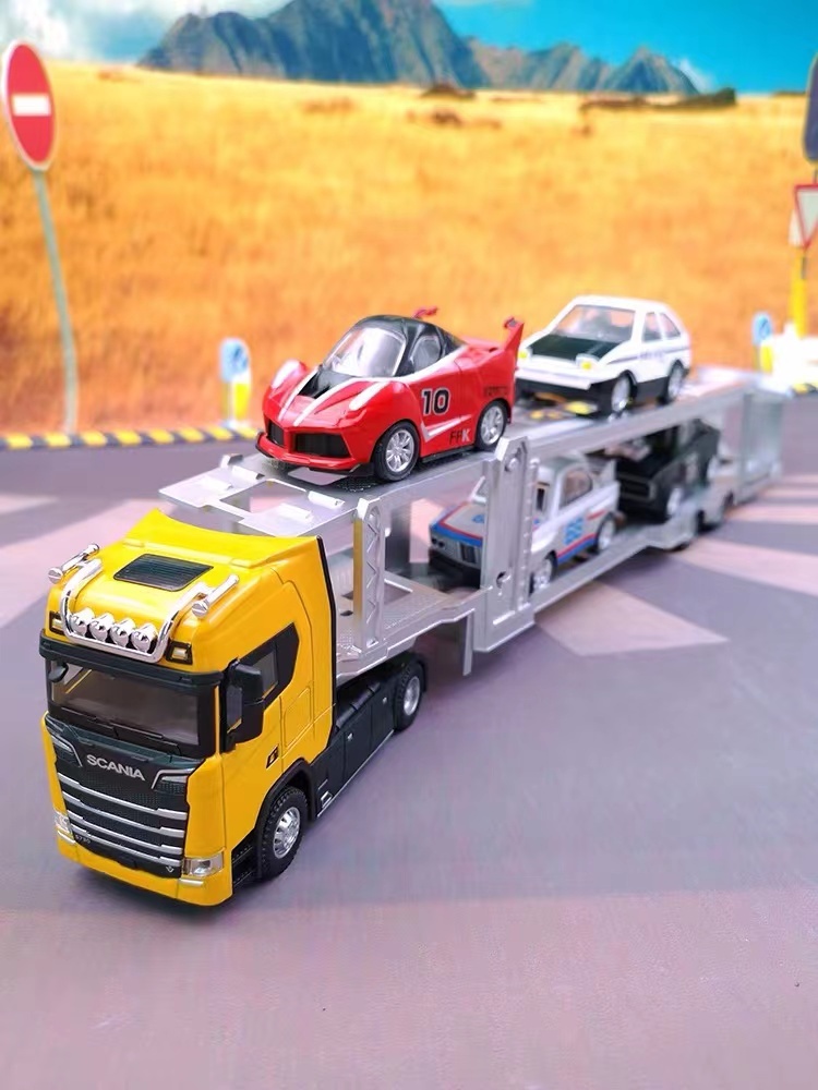 Mô Hình Xe container Bằng Hợp Kim Tỉ Lệ 1 / 50