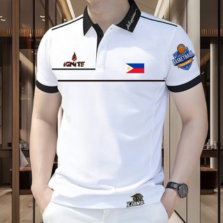 Áo sơ mi Polo nam thời trang mới 2024, Áo sơ mi Polo bỏ túi giả văn phòng thanh lịch và sang trọng hàng đầu