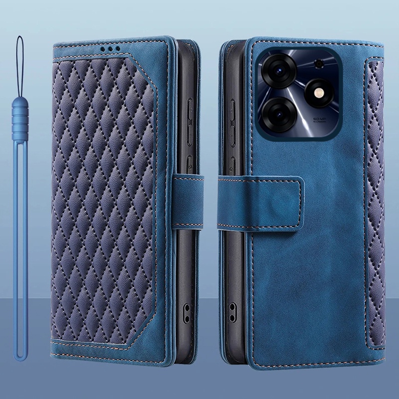 Bao Nắp Gập Chất Giả Da Nhiều Màu Cho Điện Thoại tecno spark 10 pro ki7 tecno spark 10c spark 10 4g 