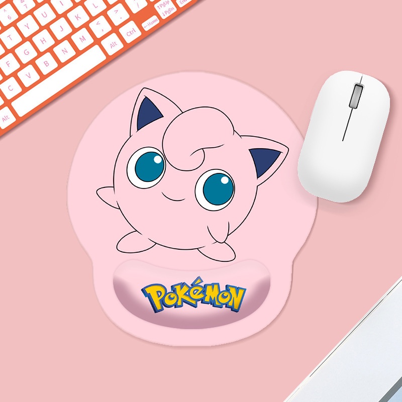 Miếng Lót Chuột Máy Tính Để Bàn Bằng Xốp silicon Dày Chống Trượt Hình Gấu Dễ Thương