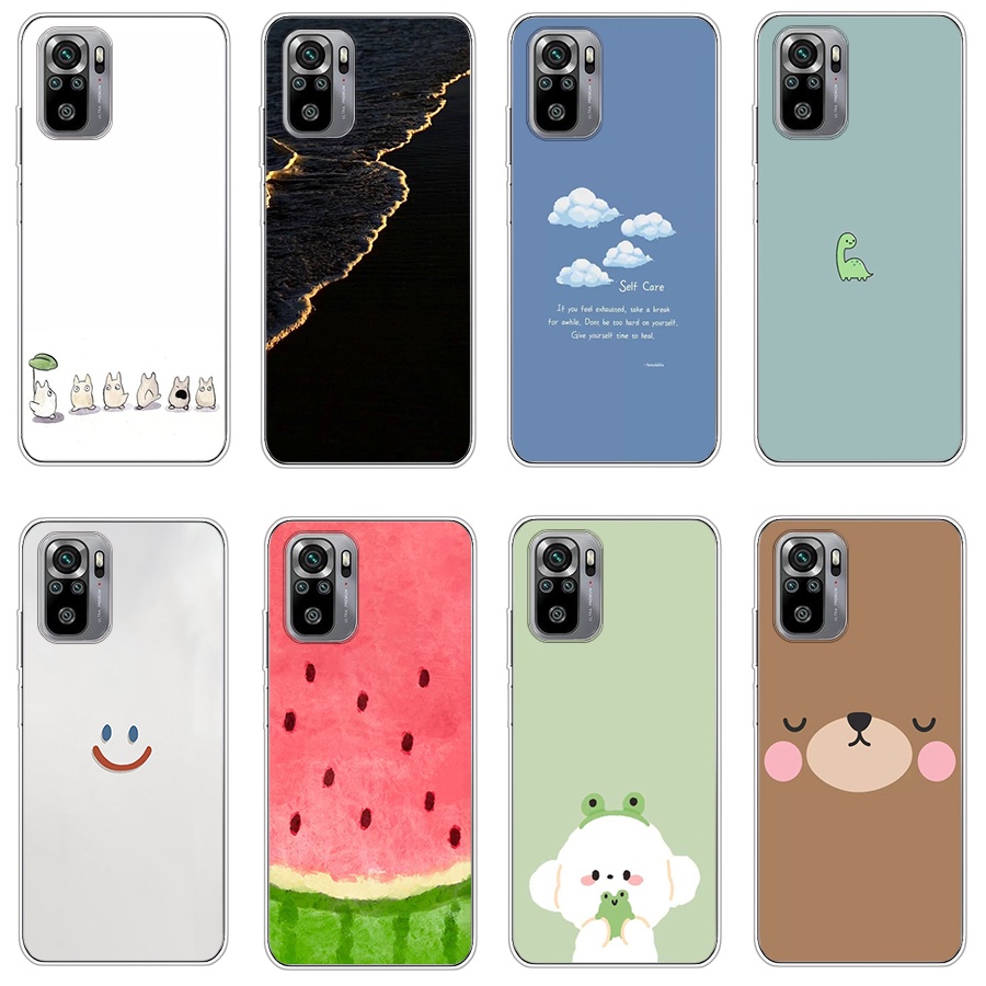 Ốp Điện Thoại Silicon Mềm Cho redmi note 10 / note 10s / note 10 pro / note 11 / note 12 pro