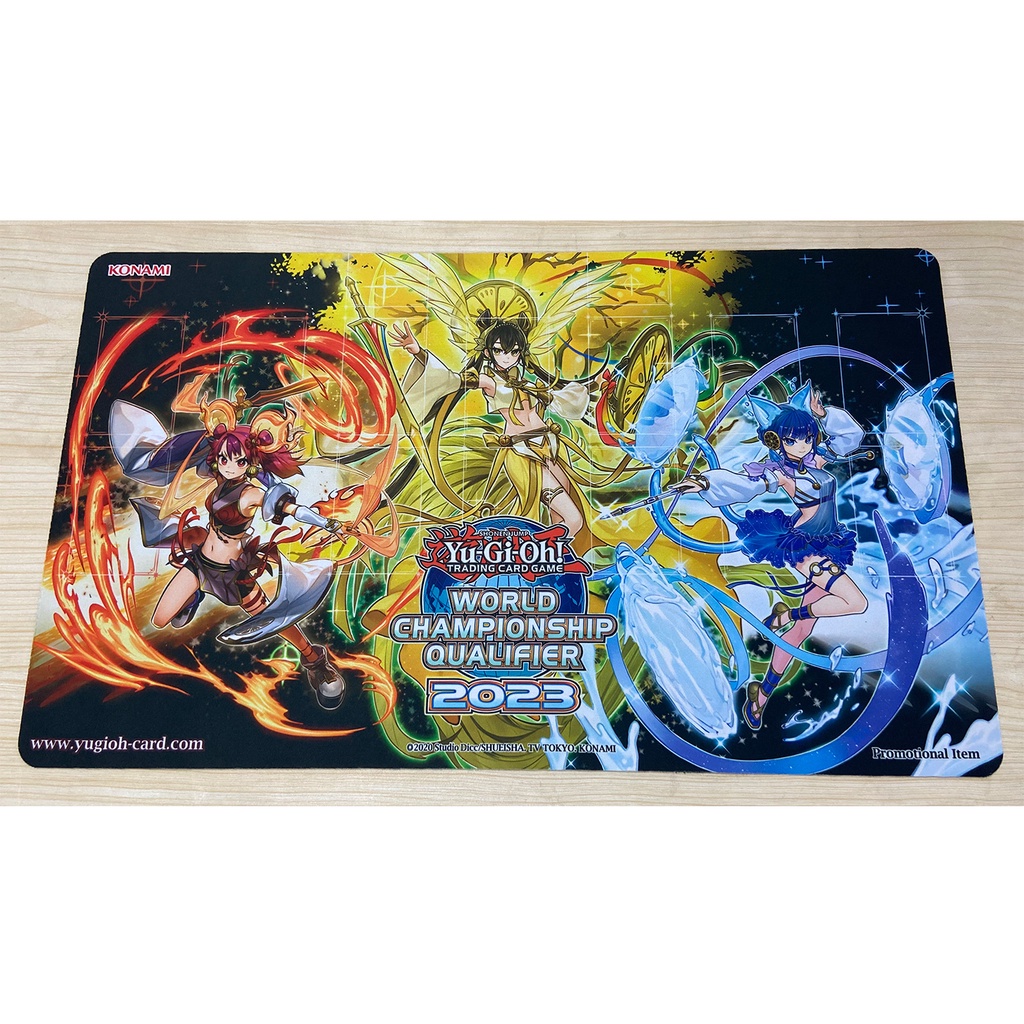 Yugioh Mikanko Playmat Gương Mikanko TCG CCG Thảm Board Game Duel Mat Trading Card Game Thảm Lót Chuột Cao Su Chống Trơn Trượt